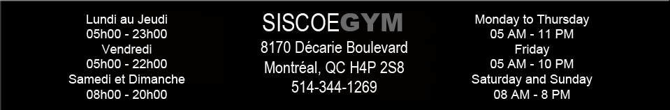 siscoe gym